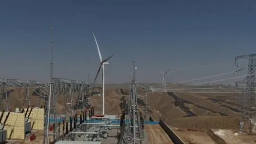 环县“源网荷储一体化”绿电算力项目建设正酣