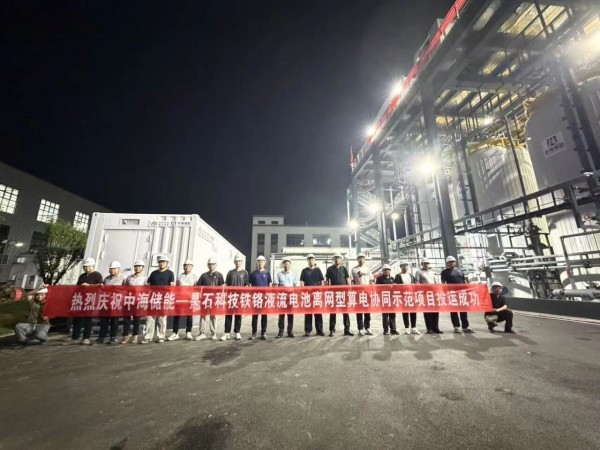 破解绿电消纳难题 打造绿色算力新底座——国内首个铁铬液流电池离网算电协同示范项目落地投运