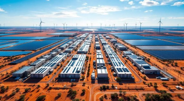 200MW/800MWh AI数据中心电池储能设施将在南澳大利亚落地