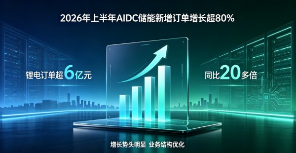 双登AIDC储能放量起势，上半年订单增长动能持续释放