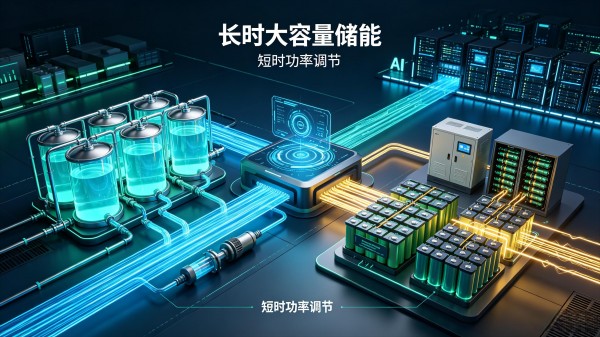 重塑全球算力基建供电逻辑！液流+锂电混储，正在改写AIDC供电规则