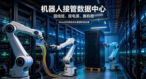 插线缆、按电源、搬机柜！Meta正在用机器人接管数据中心