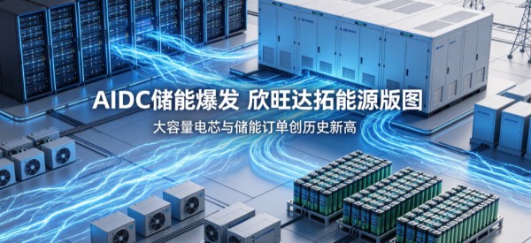 AIDC储能发力 欣旺达拓能源版图