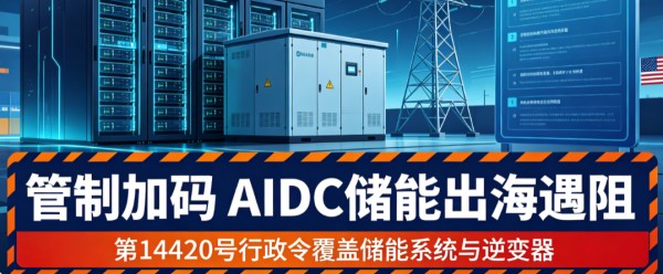 美国管制加码AIDC储能出海遇阻
