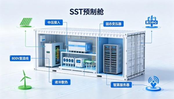 SST预制舱登场，重构算电协同基建赛道
