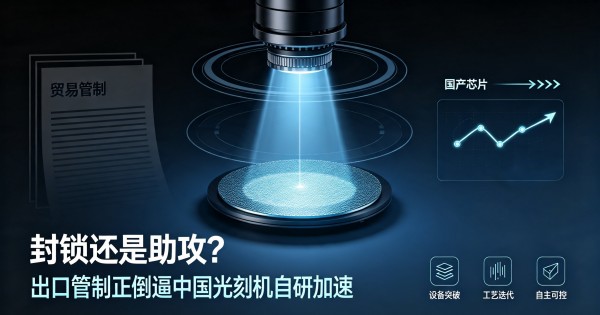 封锁还是助攻？出口管制正倒逼中国光刻机自研加速