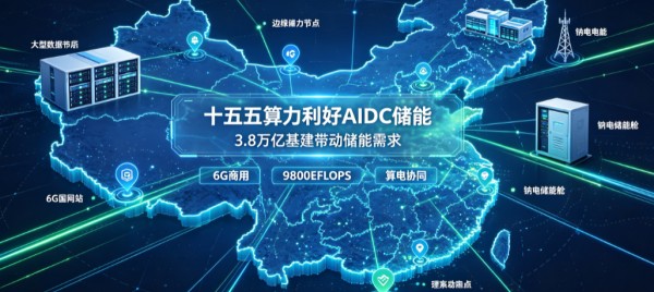 投资达 3.8 万亿元！！十五五算力利好 AIDC 储能