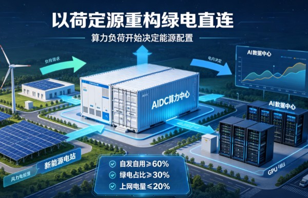 真正值得注意的，不只是“绿电”，而是“以荷定源”