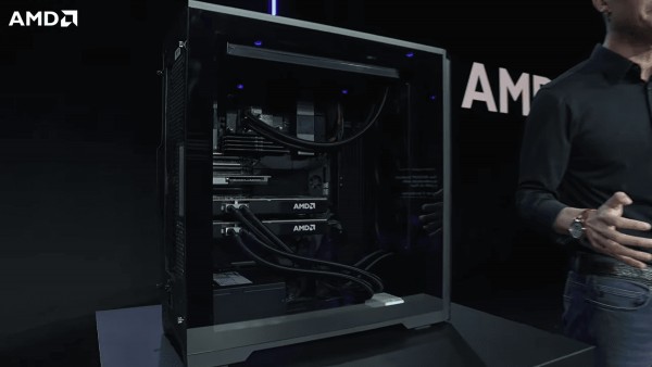 重新定义个人AI！AMD发布“怪兽级”全液冷塔式工作站