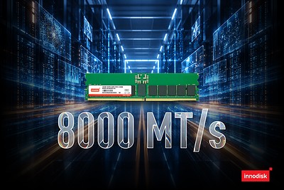 速率提升11.1%！宜鼎全新DDR58000内存解锁AI密集计算新性能