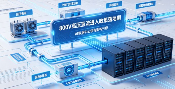 800V直流落地，算力供电变革开启