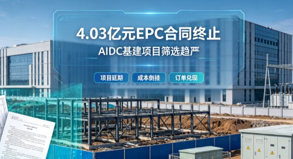 4亿！！城地香江EPC项目取消