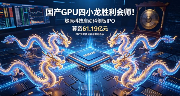 “国产GPU四小龙”胜利会师！燧原科技正式启动科创板IPO，募资61.19亿
