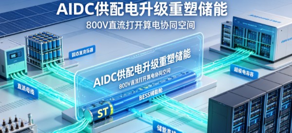AIDC供配电升级重塑储能
