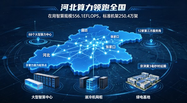 河北算力领跑，AIDC储能迎来落地机遇