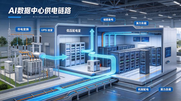 从10kV进线到GPU内核：AI数据中心五级供电链路完整拆解
